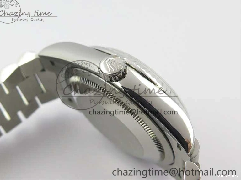 1218 Day-Date 36 SS 128239 Bp Maker Best Edition Black Dial on President Bracelet TimelessDesign 3151